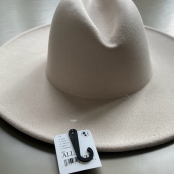 Free People Clean State Felt Hat Ivory Western Hat  TOP RATED main image 6